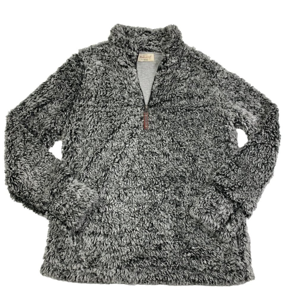 Original Weatherproof Cotton Blend 1/4 Zip Sherpa Pullover Women's Size Medium